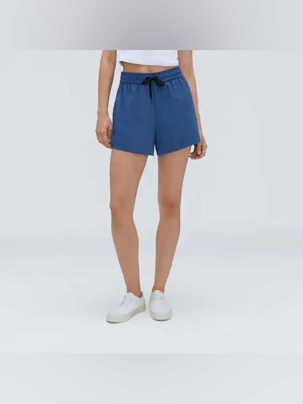 Everlane Seersucker Boxer Short – Royal Blue – S